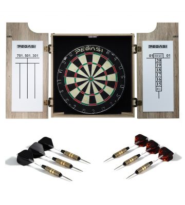 Pegasi Dartboard-Schrank-Set Classic