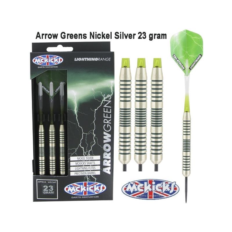 McKicks Arrow Greens Silver 23 gr.